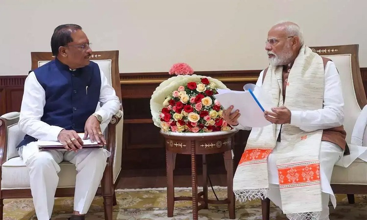 CM Vishnudev Sai met PM Modi