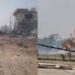 Cylinders started exploding in the gas agency