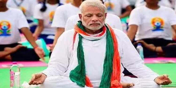 PM Modi announced the yoga theme