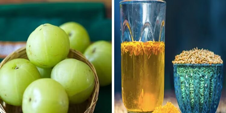 Amla and Jeera Water