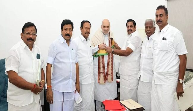 BJP and AIADMK formed alliance again