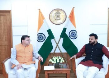CM Dhami met Union Civil Aviation Minister