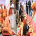 CM Yogi did Kanya Pujan