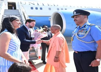 CM Yogi welcomed US Vice President JD Vance