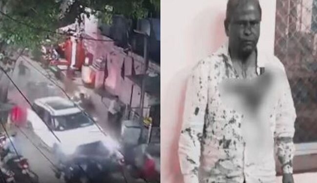 A speeding car crushed 10 people