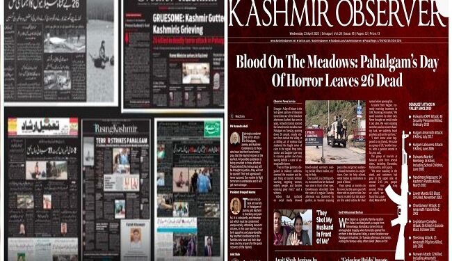 Kashmir Newspapers