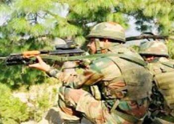 Pakistani soldiers opened fire on LoC