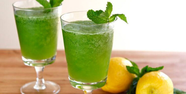 Pudina Nimbu Sharbat