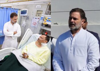 Rahul Gandhi met the victims of Pahalgam attack