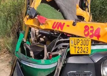 6 died in a road accident in Hardoi