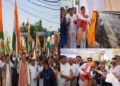 CM Dhami participated in the Tiranga Shaurya Yatra