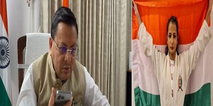 CM Dhami-Nayvya Pandey