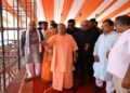 CM Yogi inspected the public meeting venue in Kanpur