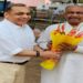 Chandrashekhar Upadhyay met Sanjaybhai Joshi
