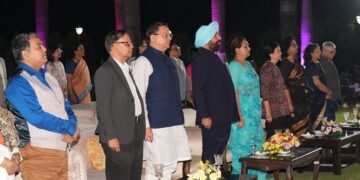 Delegation of 16th Finance Commission welcomed at Raj Bhavan