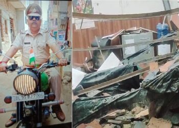 Inspector Virendra Mishra died due to collapse of the roof of ACP office