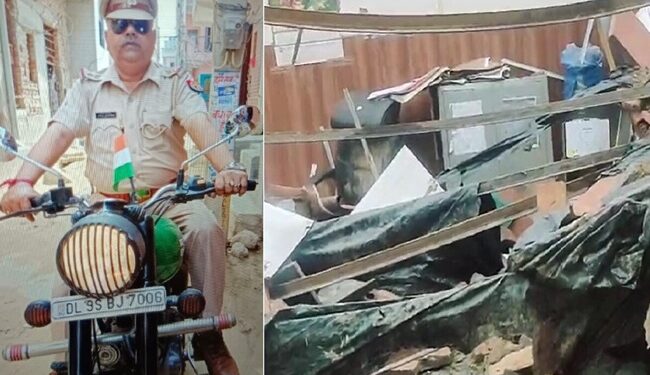 Inspector Virendra Mishra died due to collapse of the roof of ACP office