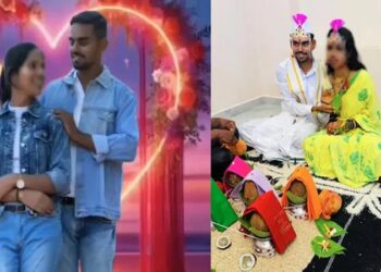 The groom died a few seconds after the wedding