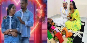 The groom died a few seconds after the wedding