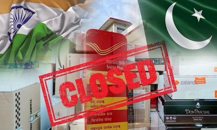 India stopped postal and parcel service from Pakistan