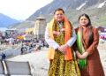 CM Dhami took the blessings of Baba Kedarnath