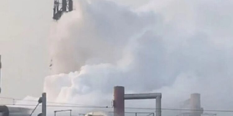 Gas leak in Government Medical College