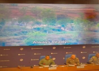 Shiv Tandava resonated in Indian Army's press conference