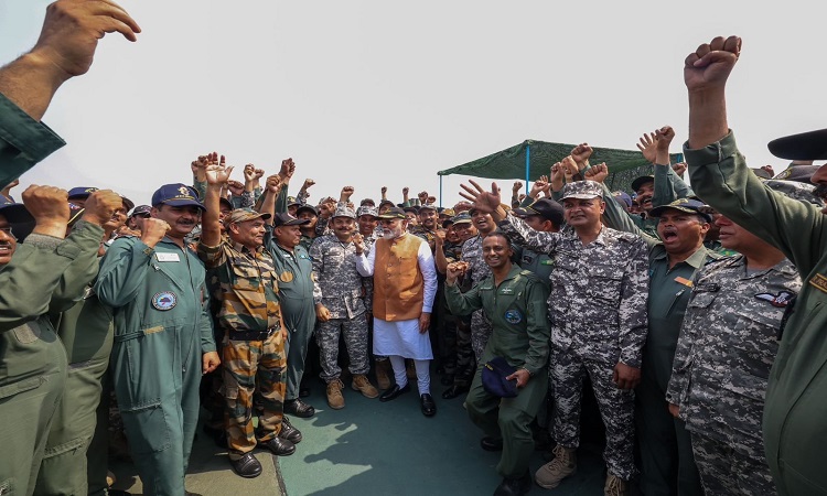 PM Modi reached Adampur airbase