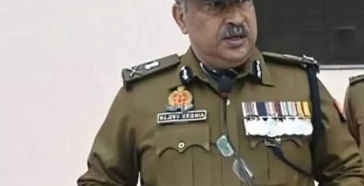 Rajiv Krishna became the DGP of UP