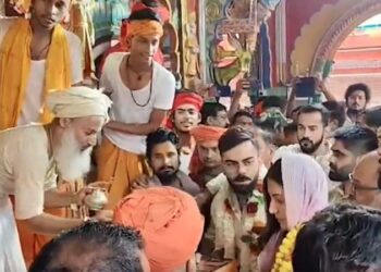 Virat Kohli offered prayers at Ramlala