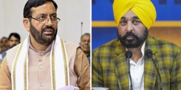 CM Nayab Singh Saini-Bagwant Mann