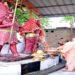 CM Yogi did worship at Shiv Baba Dham