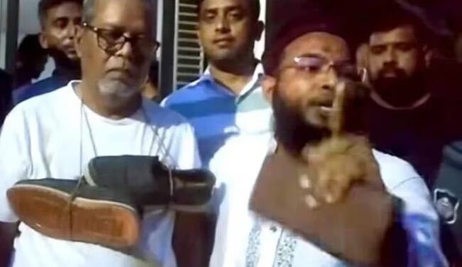 Mob attack on former election chief commissioner Nurul Huda's house