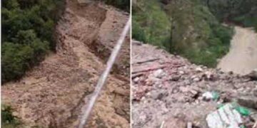 Nine workers missing in Cloudburst