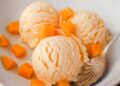 Muskmelon ice cream
