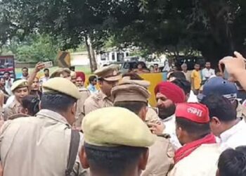 Ruckus over vacating SP office, district president in custody