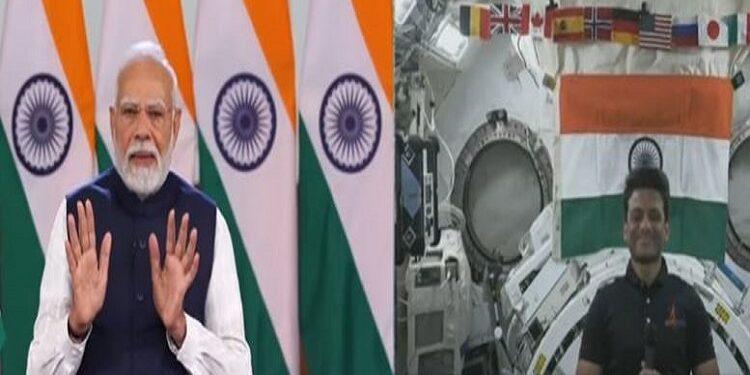 PM Modi spoke to Shubhanshu Shukla
