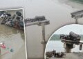 The bridge over the Mahisagar river collapsed in Vadodara