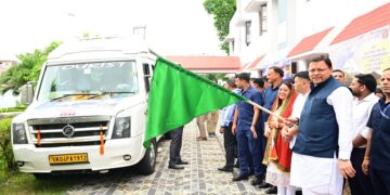 CM Dhami inaugurated the Kailash Mansarovar Yatra