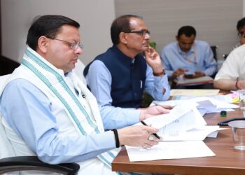 CM Dhami met Union Agriculture and Rural Development Minister Shivraj Singh Chouhan