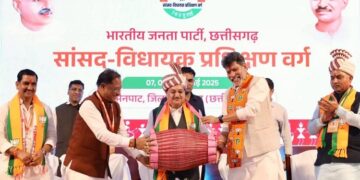 CM Vishnu Dev Sai, JP Nadda