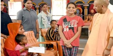 CM Yogi assured Pankhuri that her studies will not stop