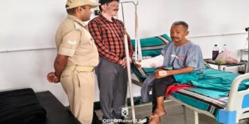 On DM's request, Helping Hand treated Raju for free