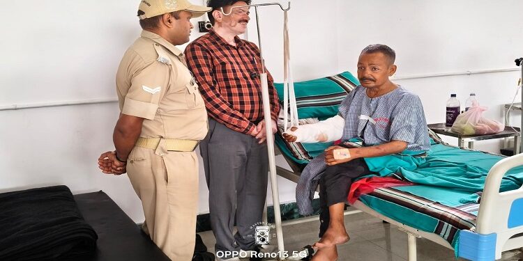 On DM's request, Helping Hand treated Raju for free