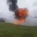 Plane catches fire at Dehradun airport