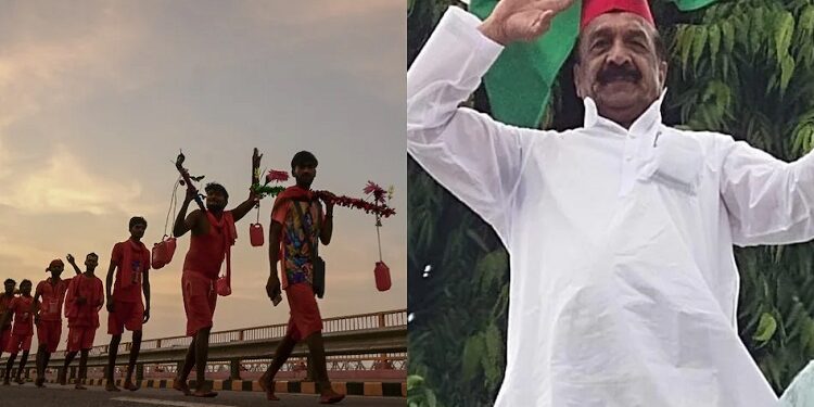 Controversial statement of SP MLA Iqbal Mahmood on Kanwar Yatra