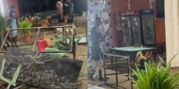 Kanwadis vandalized the Dhaba