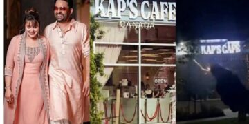 Firing at comedian Kapil Sharma's cafe Kap's