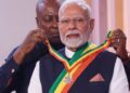 PM Modi honored with Ghana's national honor