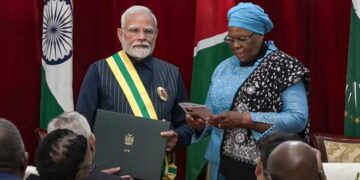 PM Modi awarded Namibia's highest honour